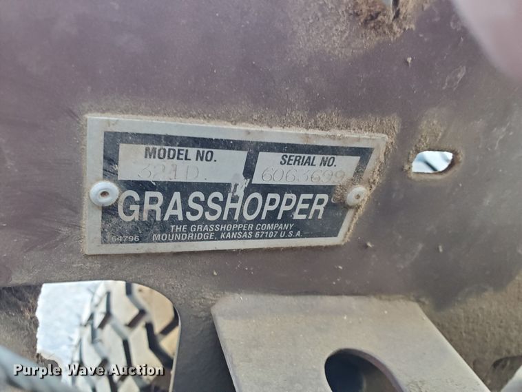 image for item HW9618 Grasshopper 321D  lawn mower