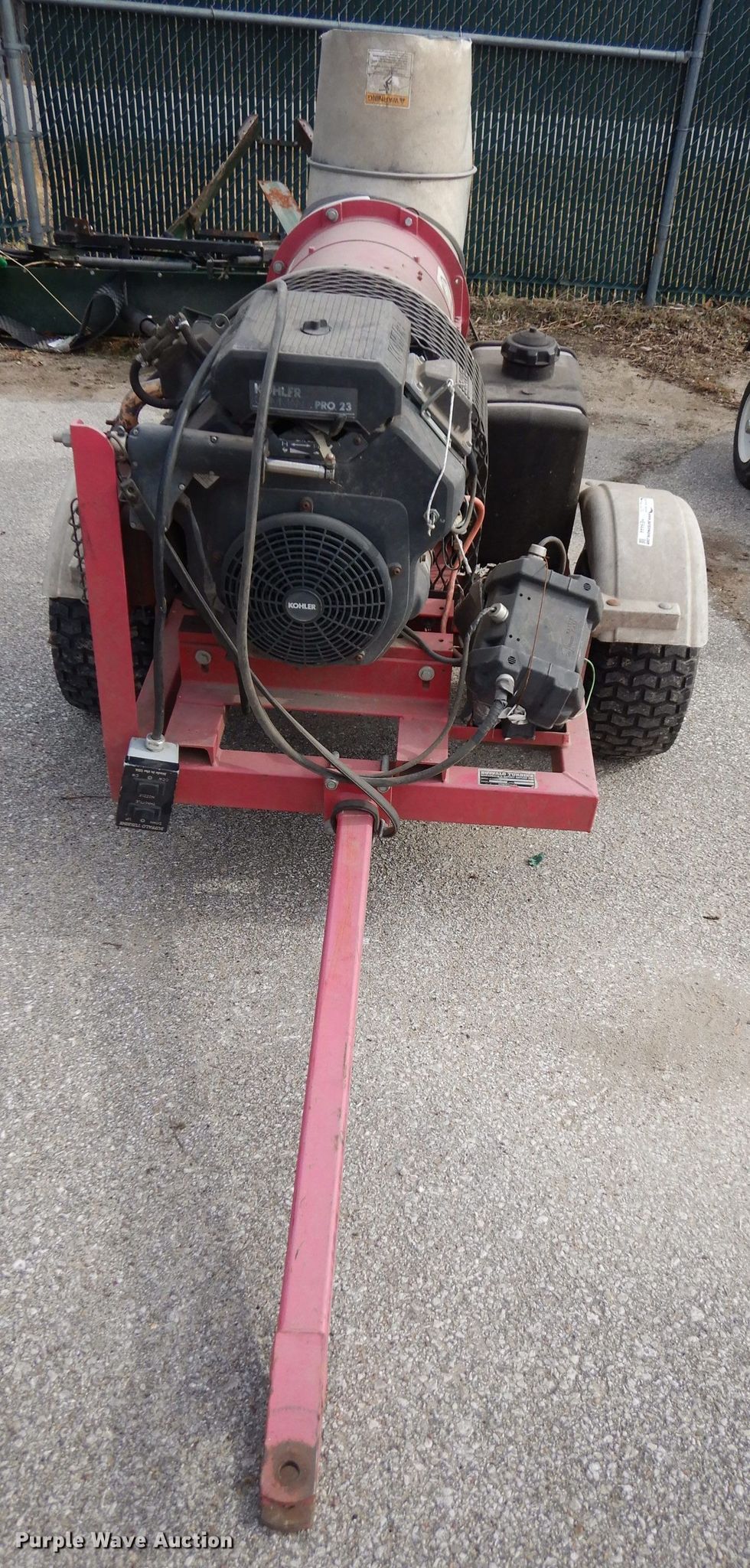 Buffalo debris blower turbine in Olathe, KS | Item HE9444 sold | Purple Wave