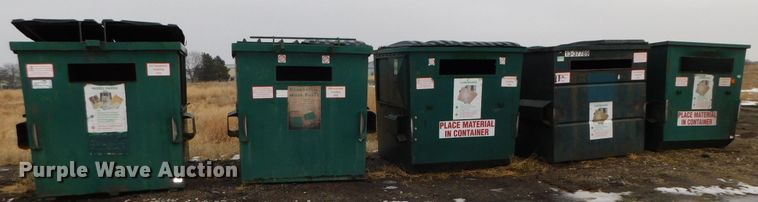 image for item DJ5913 (5) front load dumpsters
