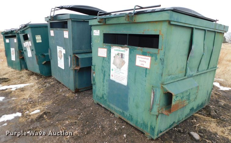 image for item DJ5914 (4) front load dumpsters