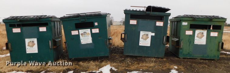 image for item DJ5914 (4) front load dumpsters