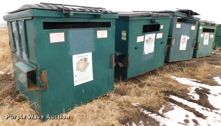 image for item DJ5914 (4) front load dumpsters