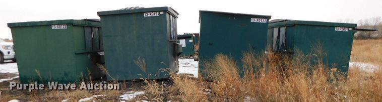 image for item DJ5914 (4) front load dumpsters