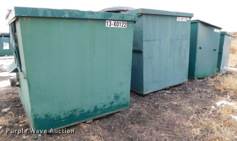 image for item DJ5914 (4) front load dumpsters