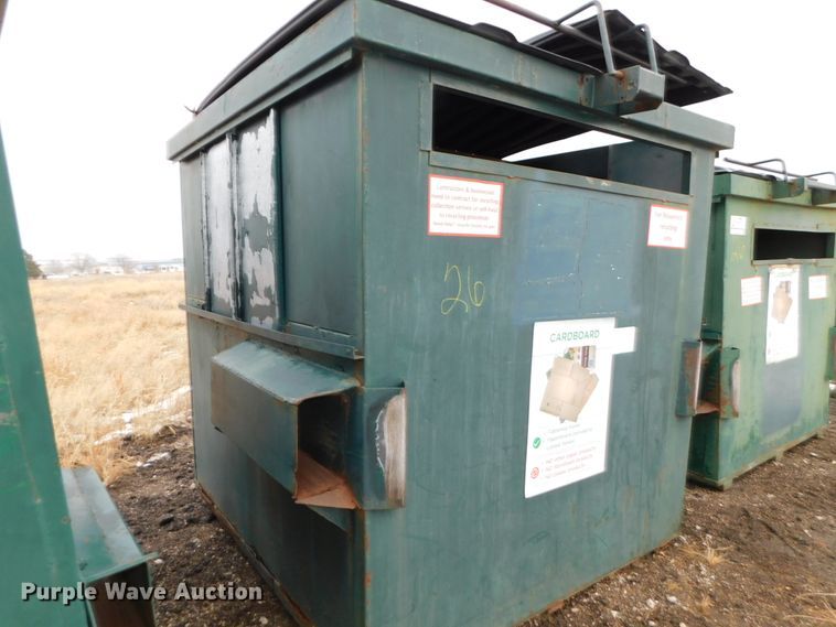 image for item DJ5914 (4) front load dumpsters