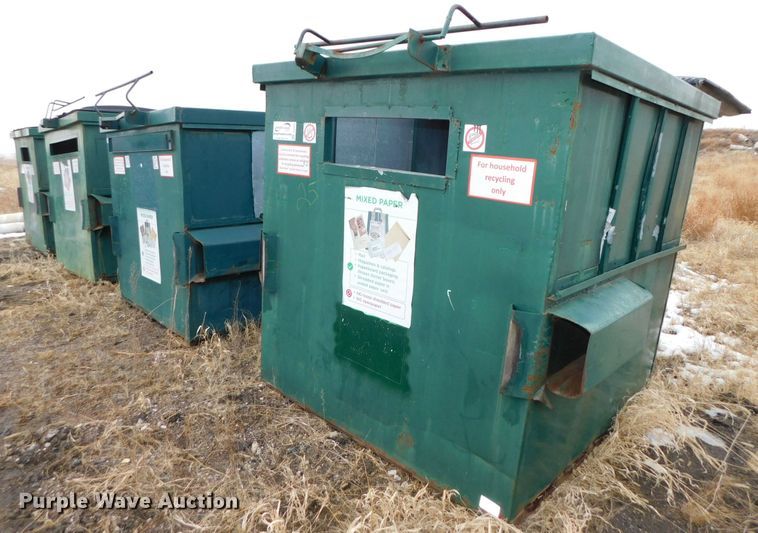 image for item DJ5915 (4) front load dumpsters