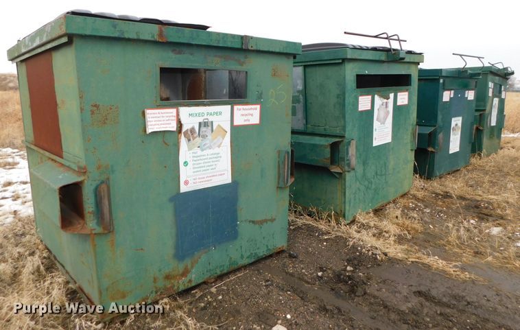 image for item DJ5915 (4) front load dumpsters