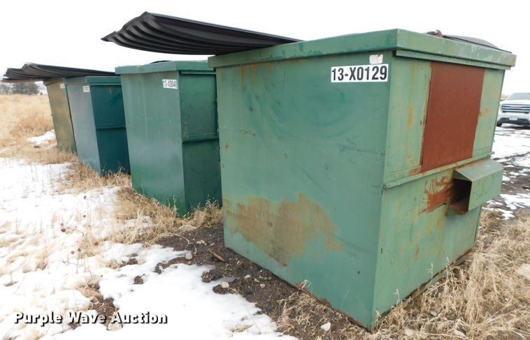 image for item DJ5915 (4) front load dumpsters
