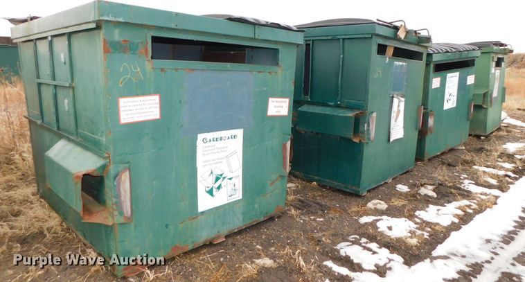 image for item DJ5916 (4) front load dumpsters