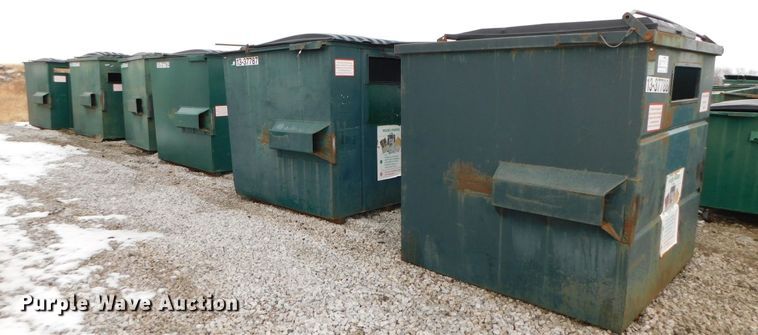 image for item DJ5917 (6) front load dumpsters