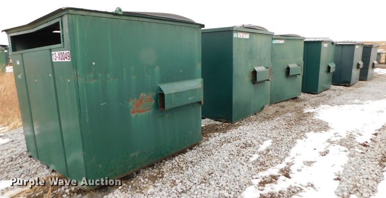 image for item DJ5917 (6) front load dumpsters