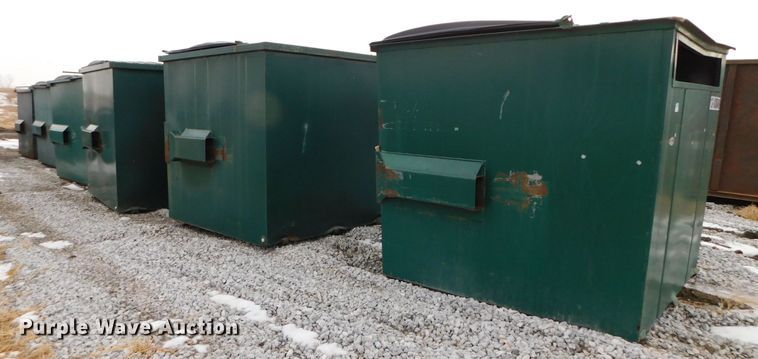 image for item DJ5917 (6) front load dumpsters