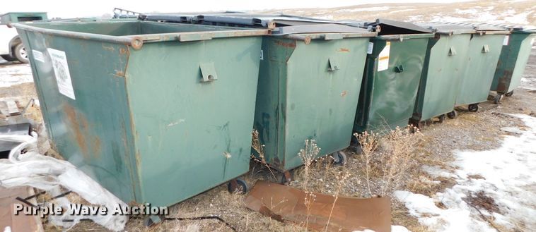 image for item DJ5921 (6) rear load dumpsters