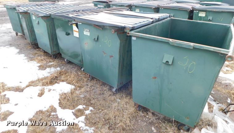 image for item DJ5921 (6) rear load dumpsters