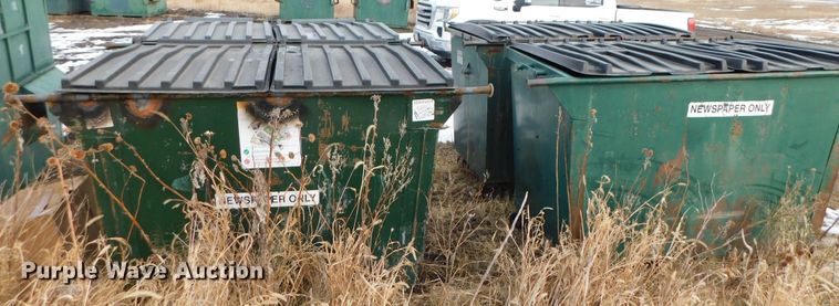 image for item DJ5923 (4) rear load dumpsters