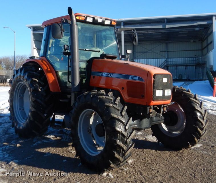 image for item HU9971 2003 AGCO RT100  MFWD tractor