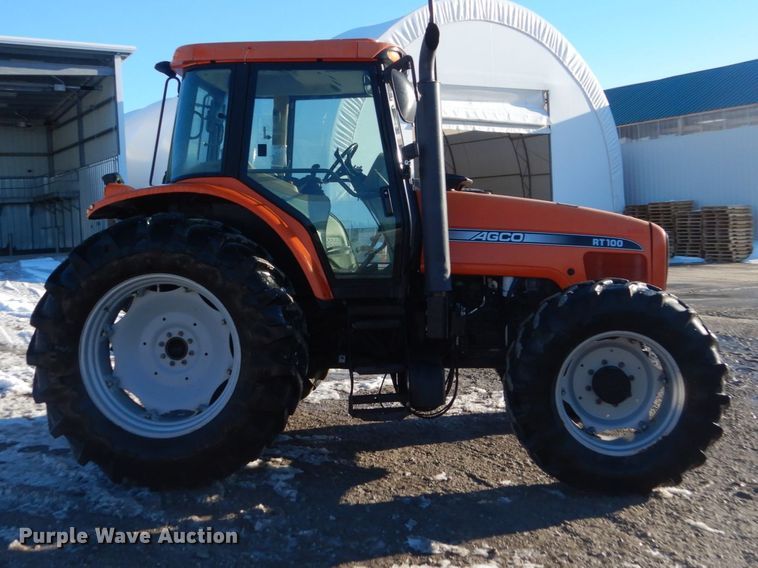 image for item HU9971 2003 AGCO RT100  MFWD tractor