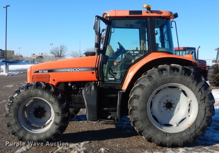 image for item HU9971 2003 AGCO RT100  MFWD tractor