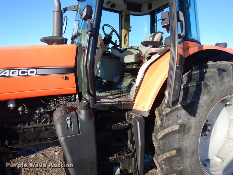 image for item HU9971 2003 AGCO RT100  MFWD tractor