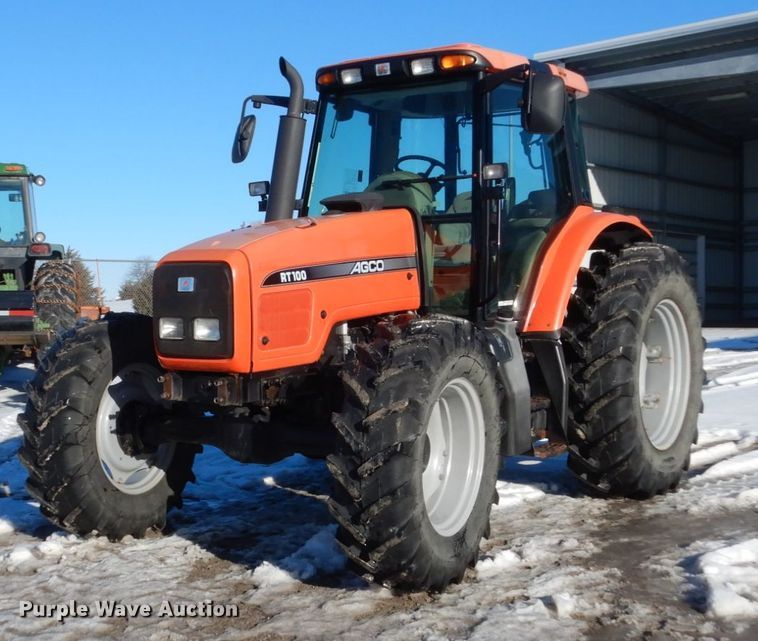 image for item HU9972 2005 AGCO RT100  MFWD tractor