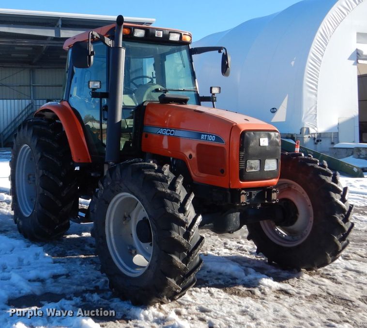 image for item HU9972 2005 AGCO RT100  MFWD tractor