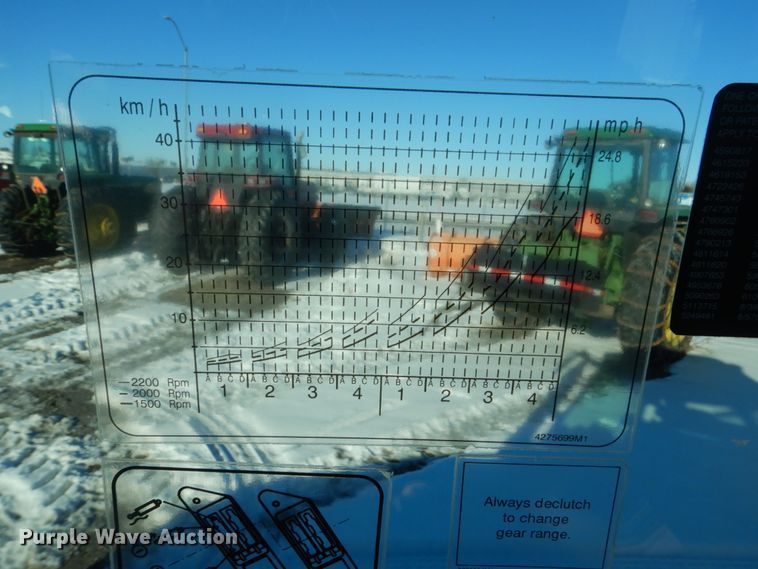 image for item HU9972 2005 AGCO RT100  MFWD tractor