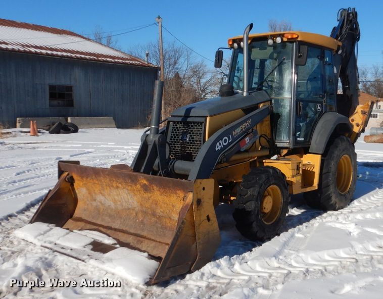 image for item HU9978 2008 John Deere 410J  backhoe