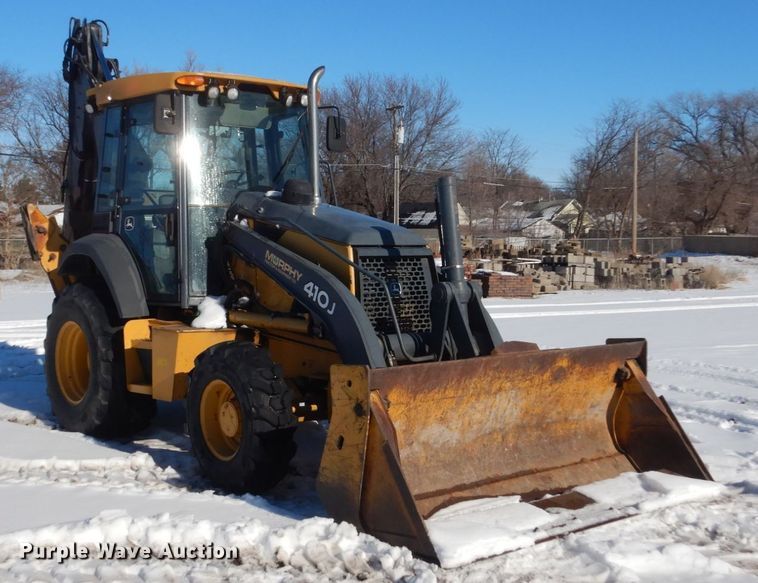 image for item HU9978 2008 John Deere 410J  backhoe