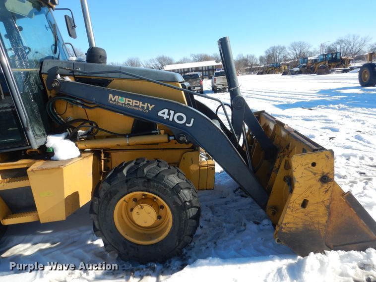 image for item HU9978 2008 John Deere 410J  backhoe