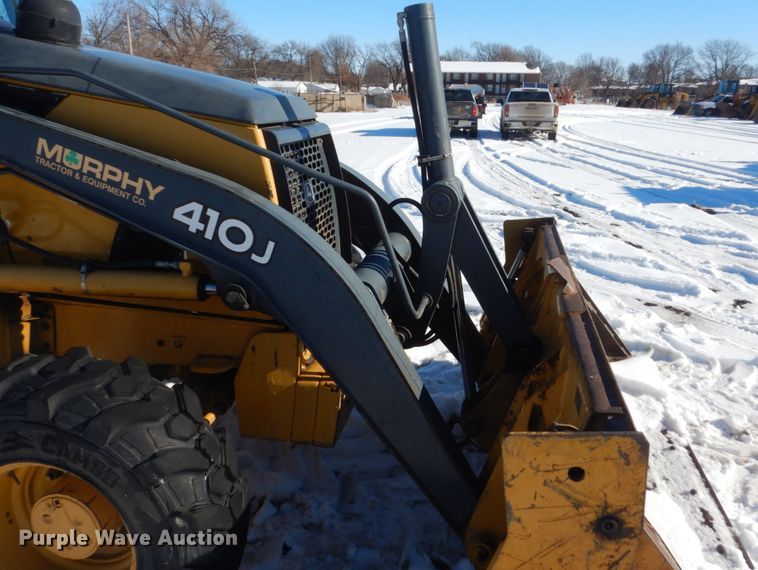 image for item HU9978 2008 John Deere 410J  backhoe