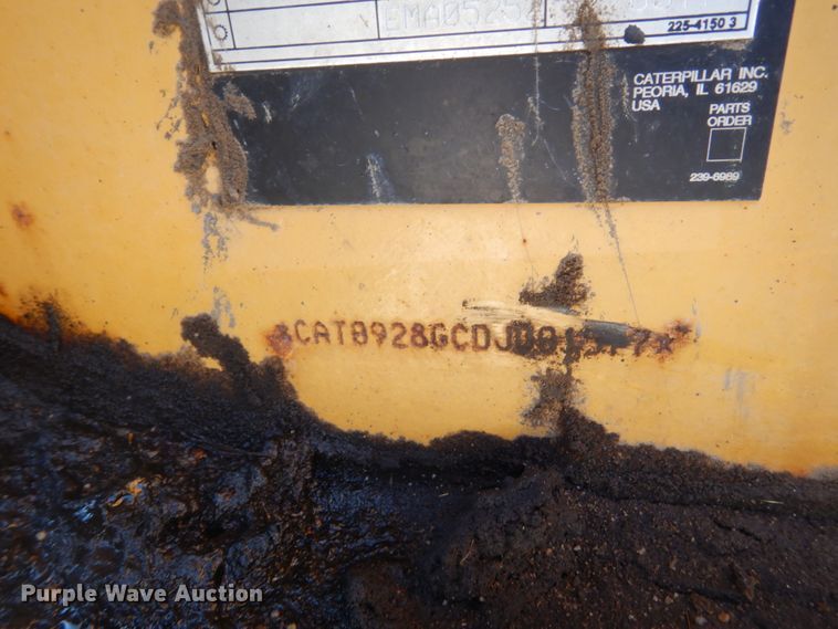 image for item HU9989 Caterpillar 928G  wheel loader