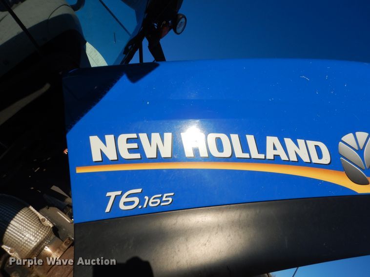 image for item HU9990 2013 New Holland T6.165  MFWD tractor