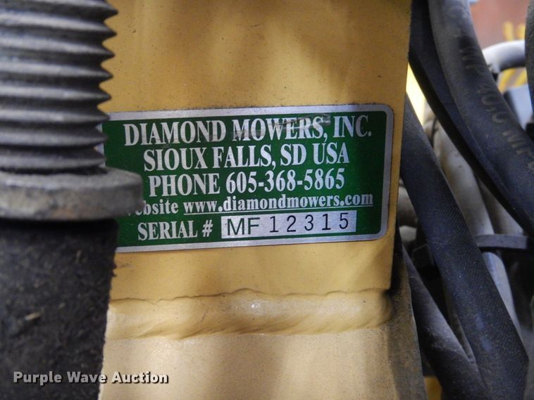 image for item IG9098 Diamond side boom rotary mower