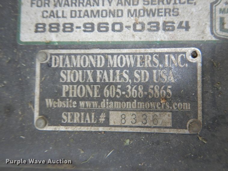 image for item IG9098 Diamond side boom rotary mower