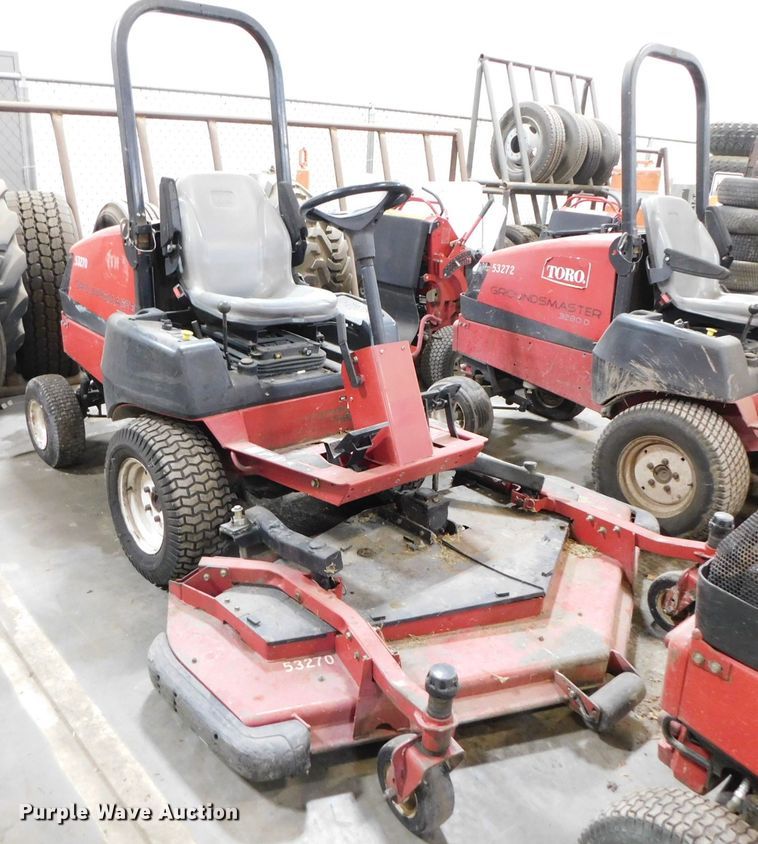 image for item IG9100 2011 Toro Groundmaster 3280D  lawn mower