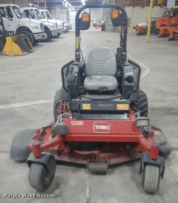 image for item IG9106 2012 Toro Groundmaster 7210  ZTR lawn mower