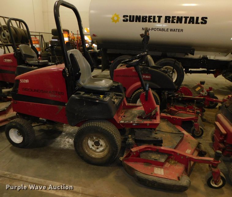 image for item IG9109 2012 Toro Groundmaster 3280D  lawn mower