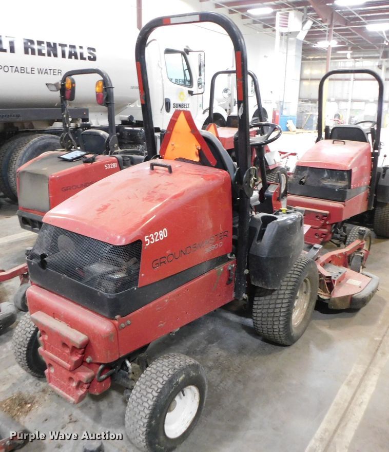 image for item IG9109 2012 Toro Groundmaster 3280D  lawn mower