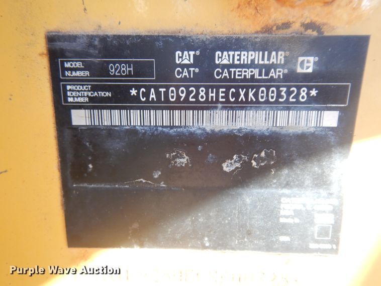 image for item IG9111 2008 Caterpillar 928HZ  wheel loader