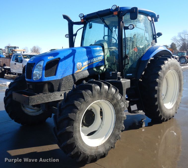 image for item IG9114 2013 New Holland T6.165  MFWD tractor