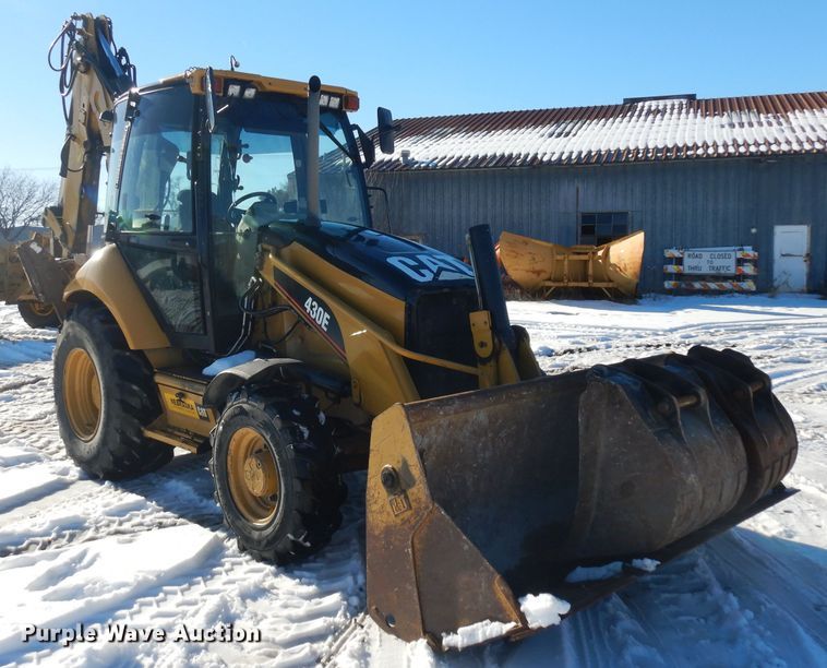 image for item IG9118 2007 Caterpillar 430E  backhoe