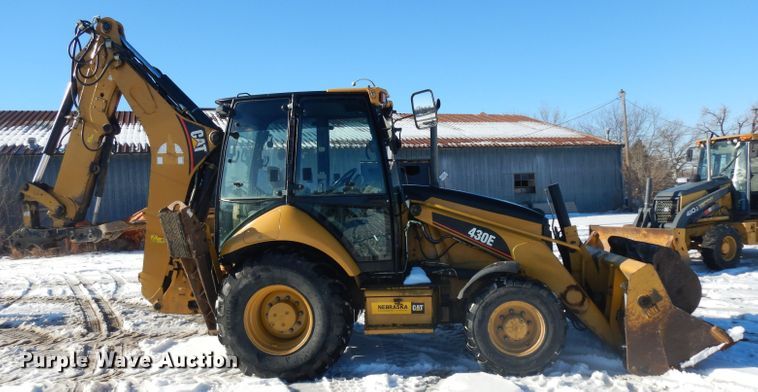 image for item IG9118 2007 Caterpillar 430E  backhoe