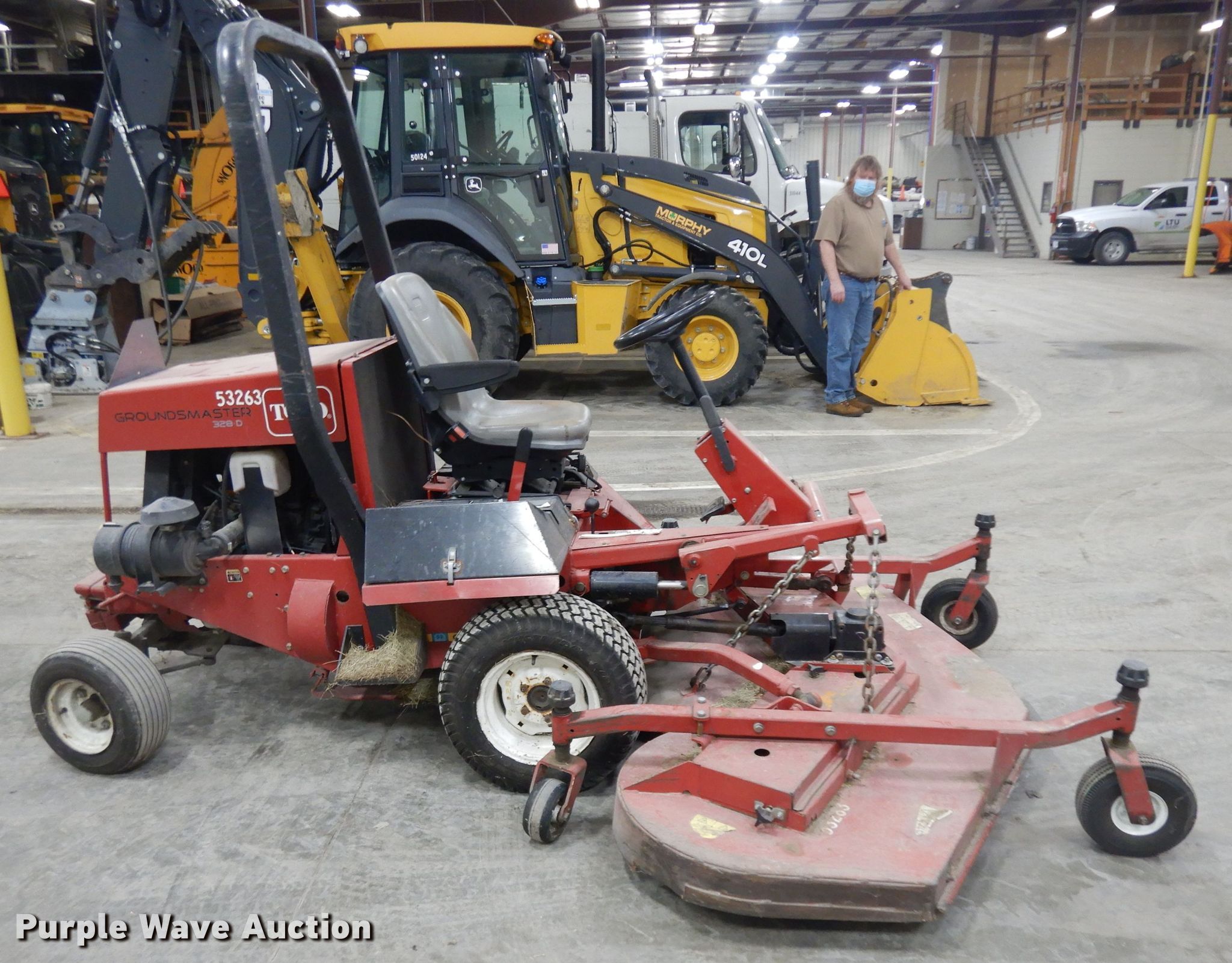 2010 Toro Groundsmaster 328D lawn mower in Lincoln, NE Item IG9129