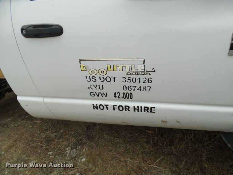 image for item DC2835 2008 Dodge Ram 4500  truck cab and chassis