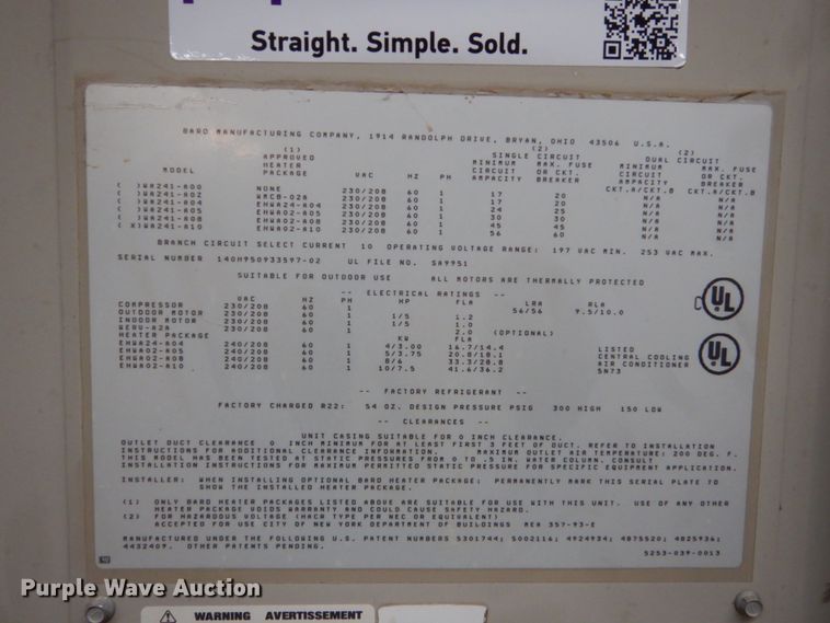 image for item DC8782 (6) furnaces
