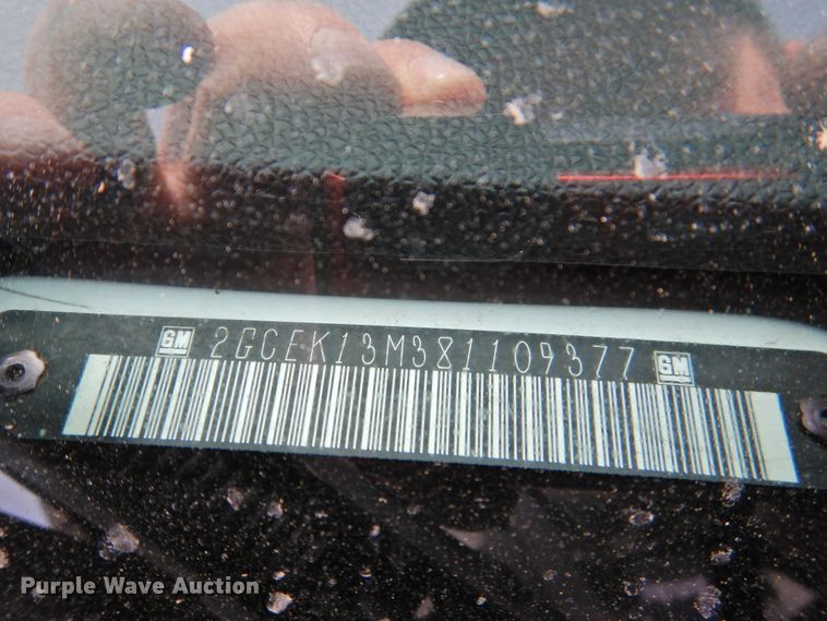 image for item DG1583 2008 Chevrolet Silverado 1500  Crew Cab pickup truck