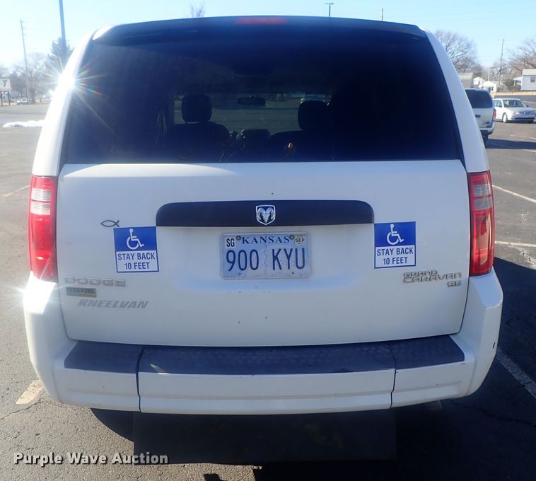 image for item DG2966 2009 Dodge Grand Caravan SE  handicap accessible van
