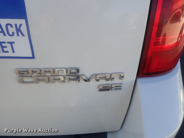 image for item DG2966 2009 Dodge Grand Caravan SE  handicap accessible van