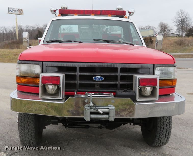 image for item DI3996 1993 Ford F350  brush fire truck