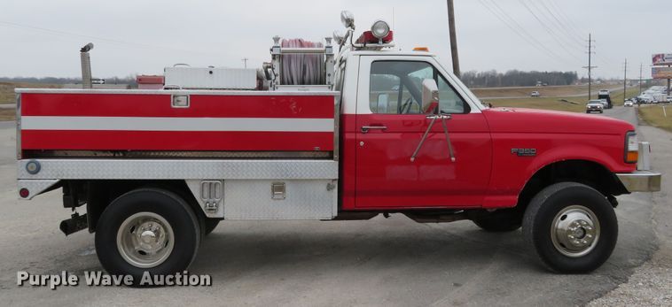 image for item DI3996 1993 Ford F350  brush fire truck